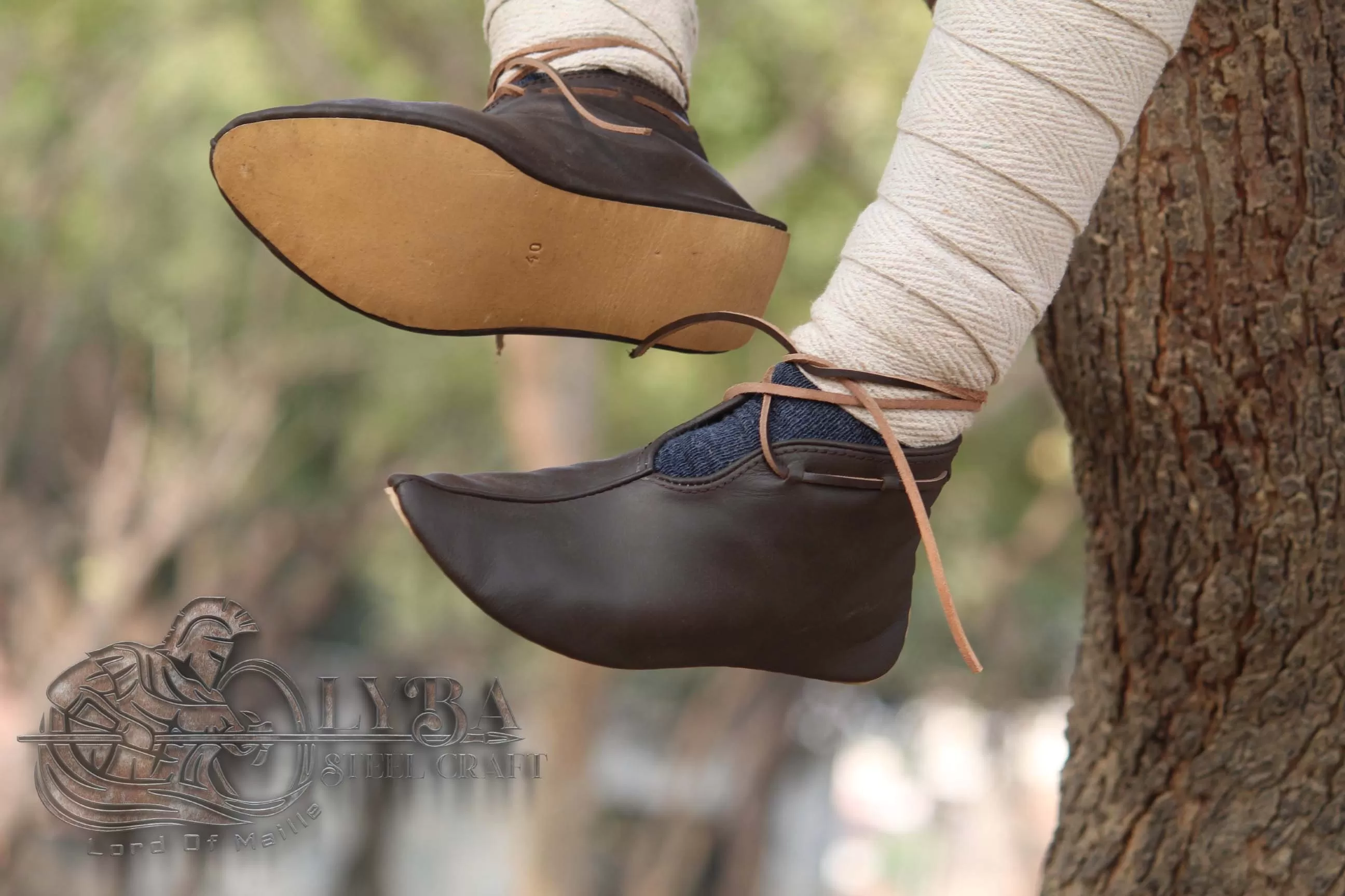 Viking turn shoes - Haithabu, Handmade shoes, Shoes for viking event