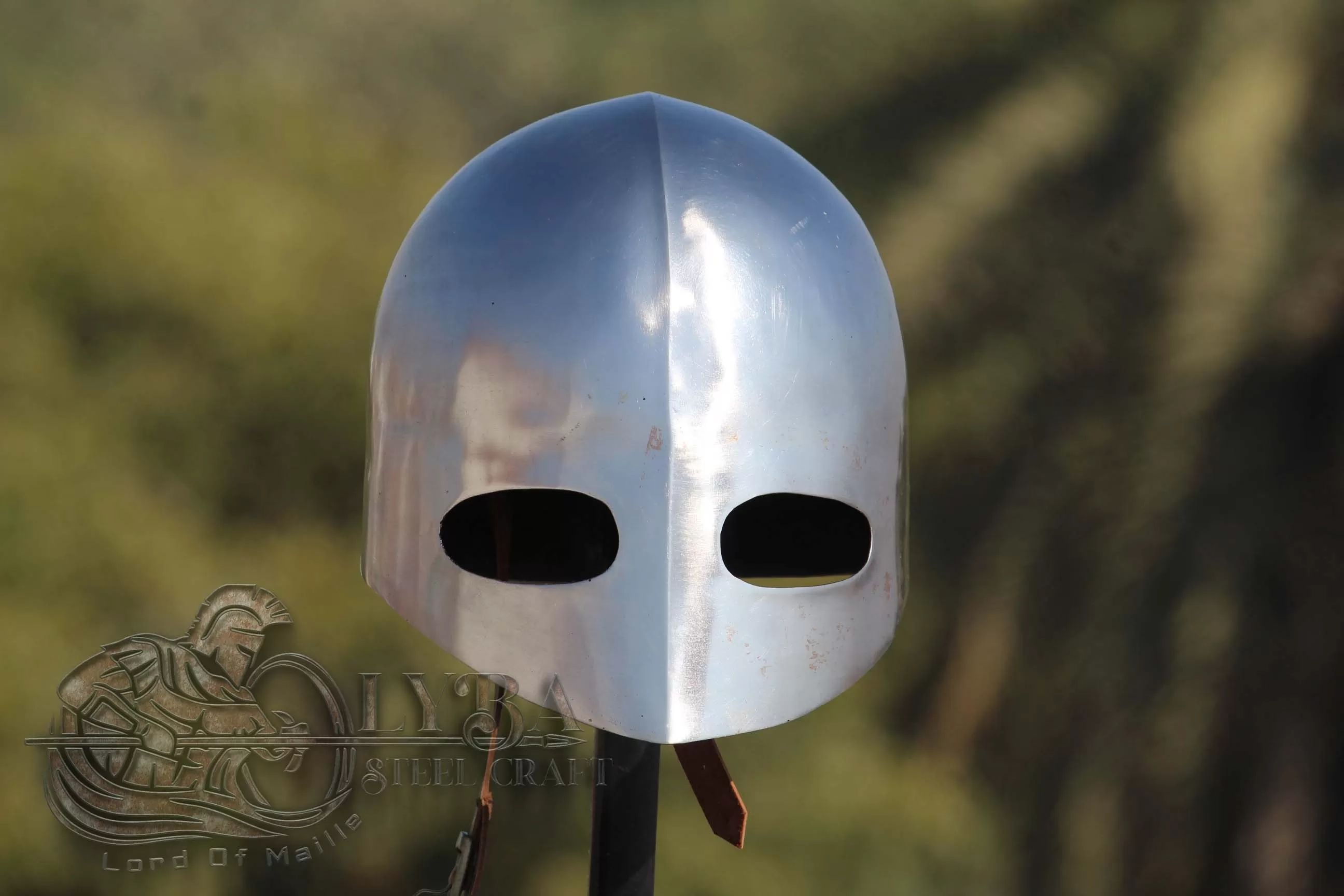 Helmet 13th Century, Musee Prive William Scollard/ Larp Helmet