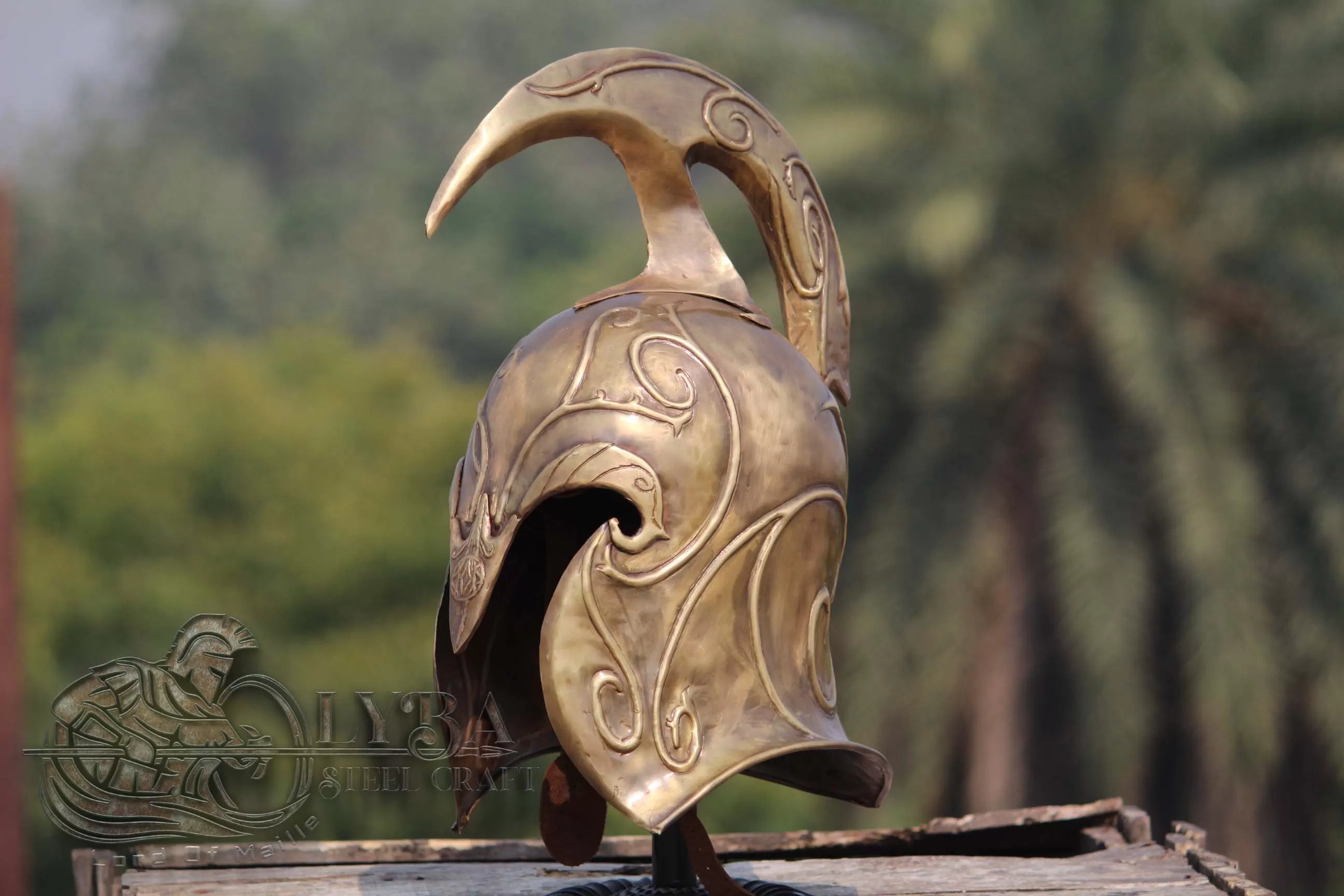 The Hobbit Rivendell Elf Helm Mild Steel 1.2mm