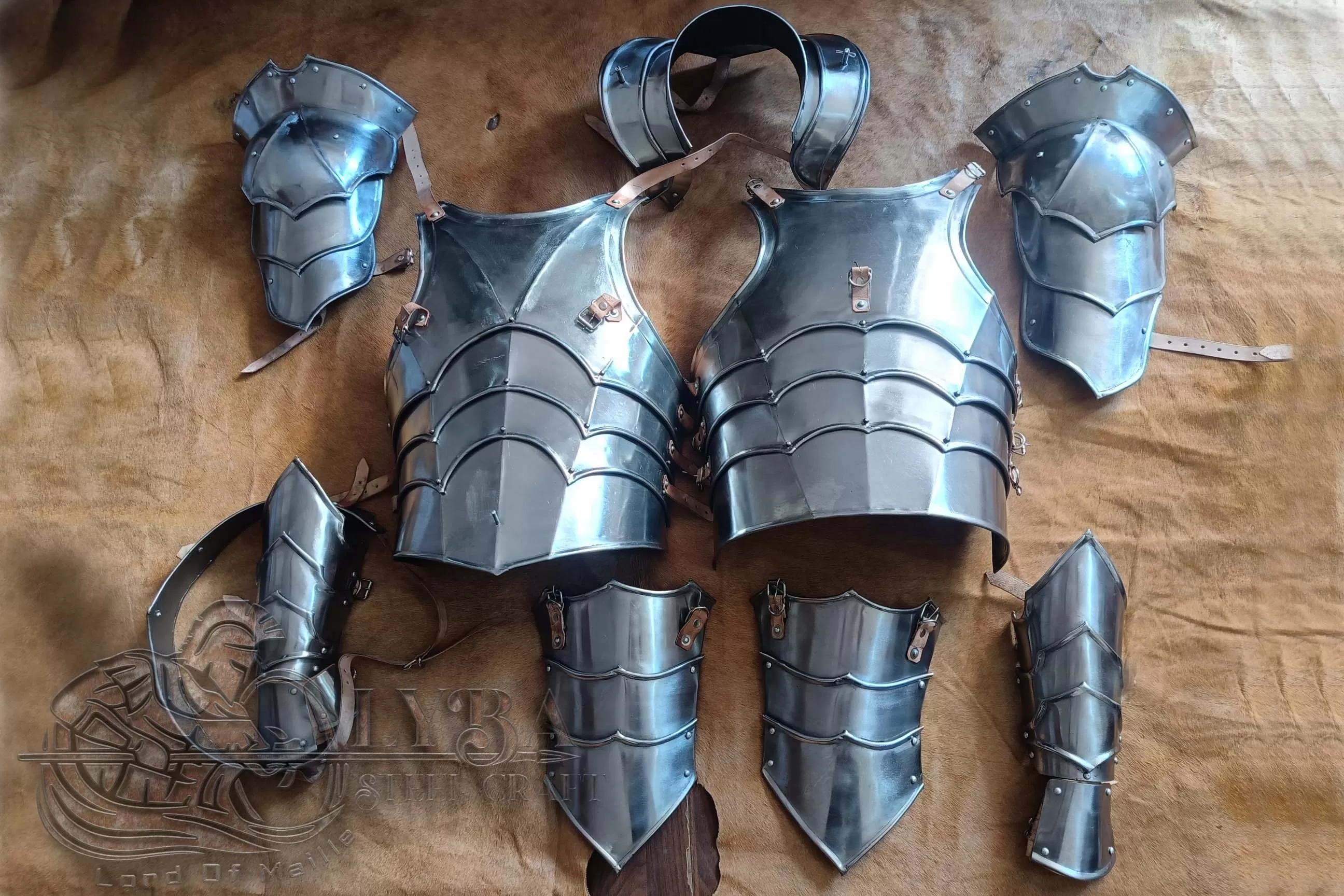 Medieval half body armor | Best wearable armor for him | Plates Fantasy Half Body Armor suit / Cuirass & Pauldrons/Gauntlets / Costume armor