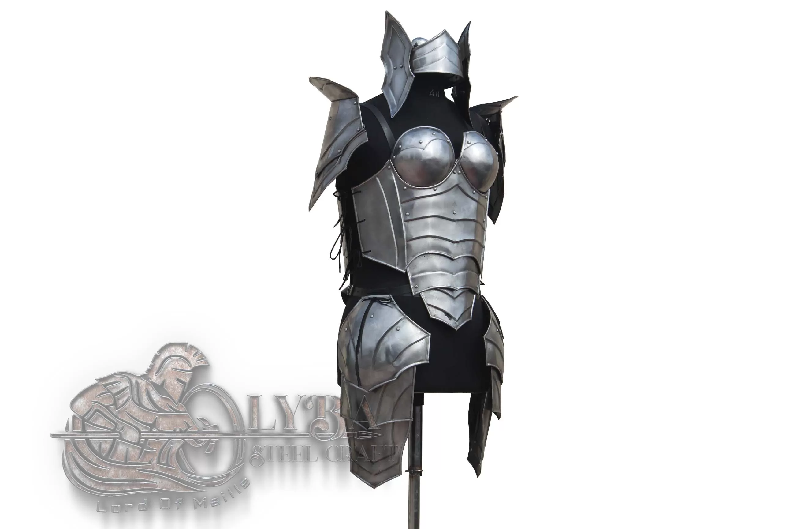 Medieval half body armor | Best wearable armor for him | Plates Fantasy Half Body Armor suit / Cuirass & Pauldrons/Gauntlets / Costume armor