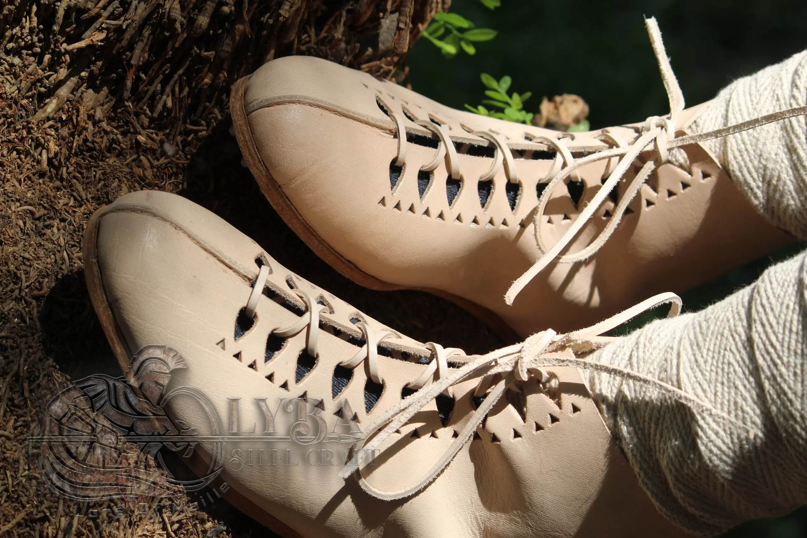 Roman Vindolanda Leather Boots, Handmade Leather boot for -Enactment Men