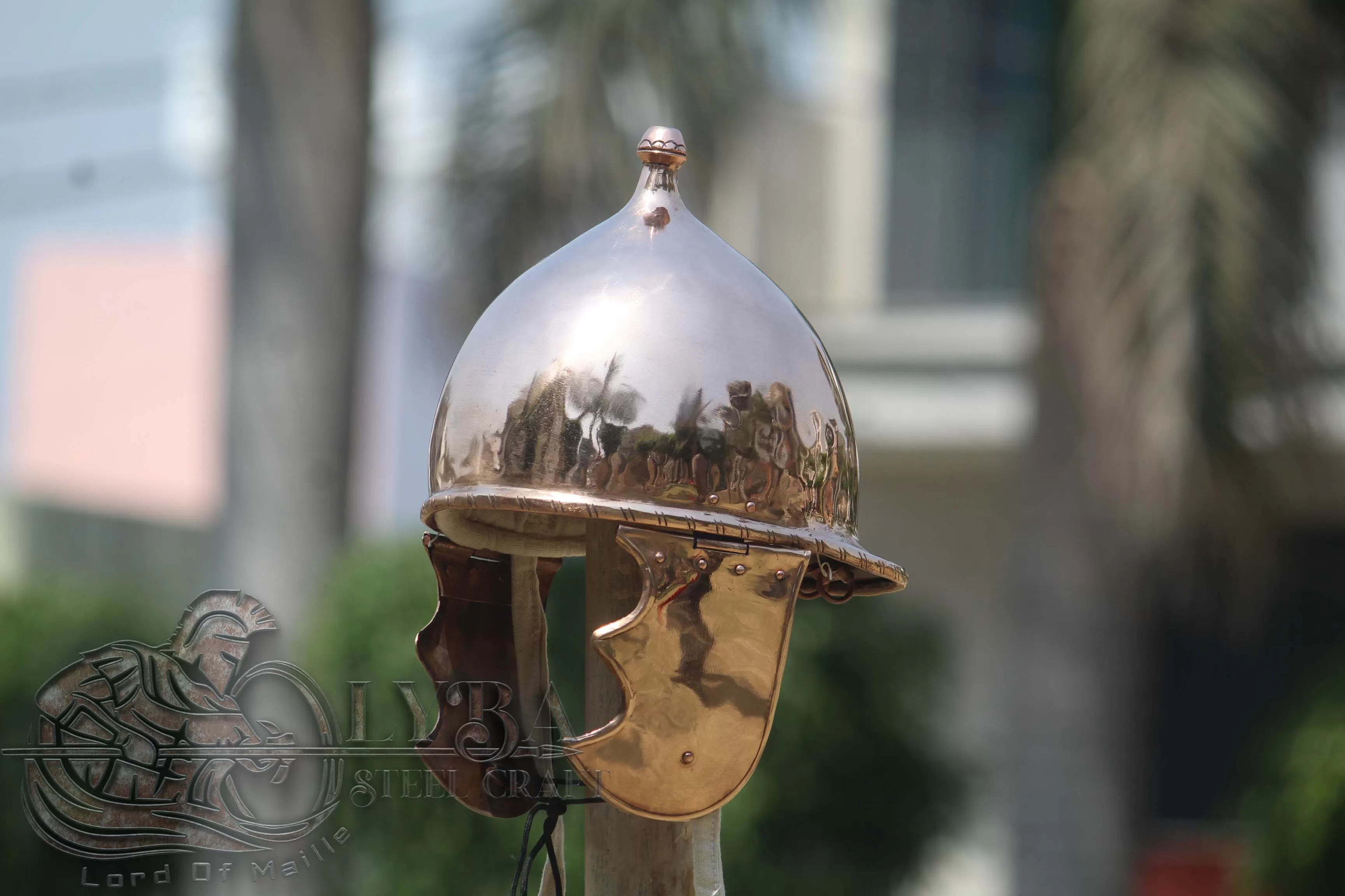ROMAN MONTEFORTINO HELMET MADE OF 1.2MM BRONZE | SUMMER SALE